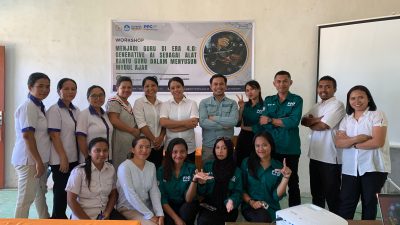 Implementasi Proyek Kepemimpinan, Mahasiswa PPG Unika Ruteng Sukses Gelar Workshop AI untuk Guru SDI Lindi Tanggo