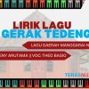 Lirik Lagu Gerak Tedeng, Lagu Daerah  Manggarai Provinsi NTT
