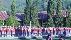 SMK Mutiara Bangsa Reok menggelar upacara pembukaan Masa Pengenalan Lingkungan Sekolah (MPLS) bagi peserta didik baru
